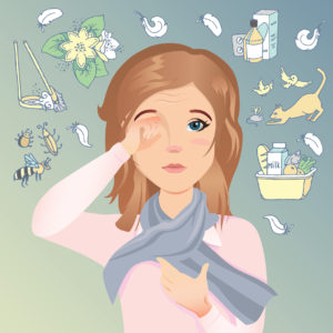 Allergy and sinusitis relieved with acupuncture and diet